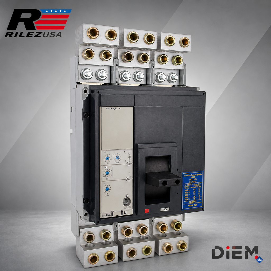 [RL-1250-H] Interruptor Principal Termomagnético Rilez RL-1250-H 3P 1250A