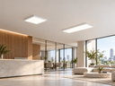 Panel LED SUPRALUX PLED2 50W 5000K 120-277V | Empotrable o Sobrepuesto