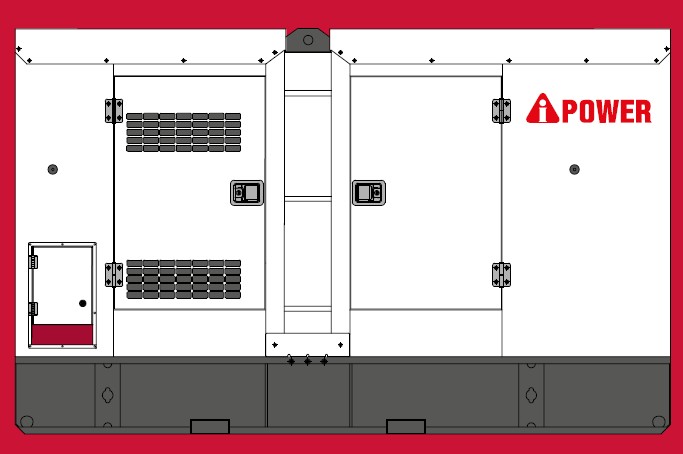 Generador Diésel 770 kW trifásico 220/440 V reconfigurable con caseta acústica | AiPower AP875WCE