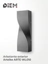 Arbotante Arquitectónico Torcido LED 11W IP66 Arteike WL010