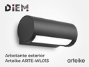 Arbotante Cilíndrico LED Exterior 13W IP66 | Arteike WL013