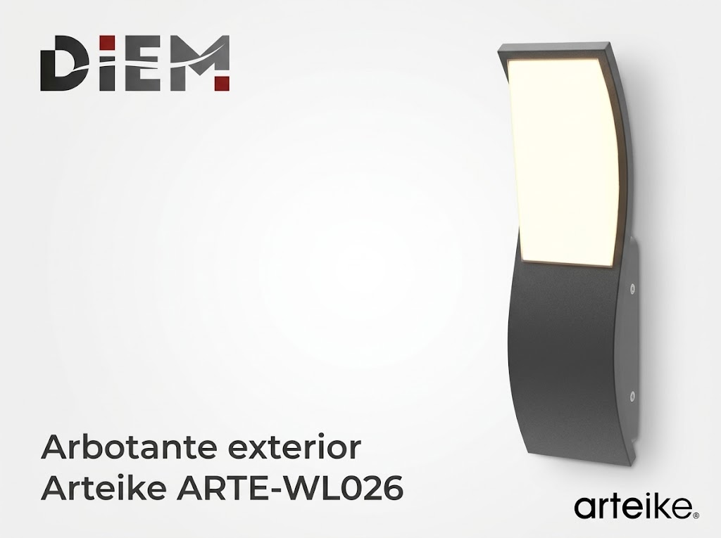 Arbotante Arquitectónico LED de Muro 11W IP66 | Arteike WL026