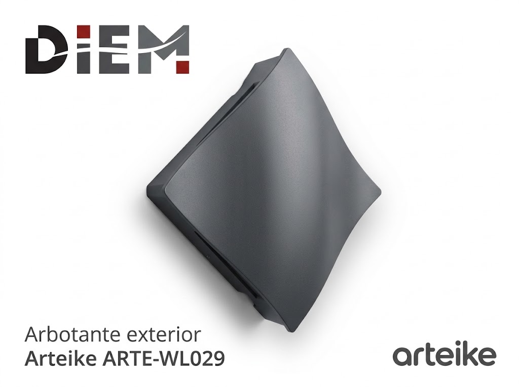 Arbotante Arquitectónico LED en Rombo 11W IP66 | Arteike WL029