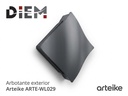 Arbotante Arquitectónico LED en Rombo 11W IP66 | Arteike WL029