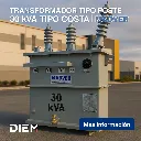 Transformador Tipo Poste 30 kVA Tipo Costa oc